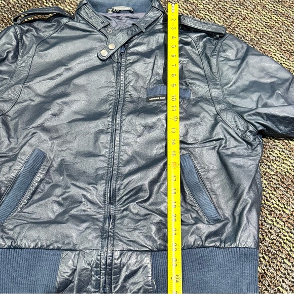 Vintage‎ Members Only Navy Bomber Jacket - Picture 15 of 16